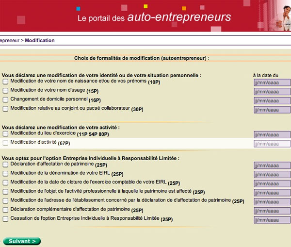 Comment Changer D Activite En Auto Entrepreneur Autoentrepreneur Fr